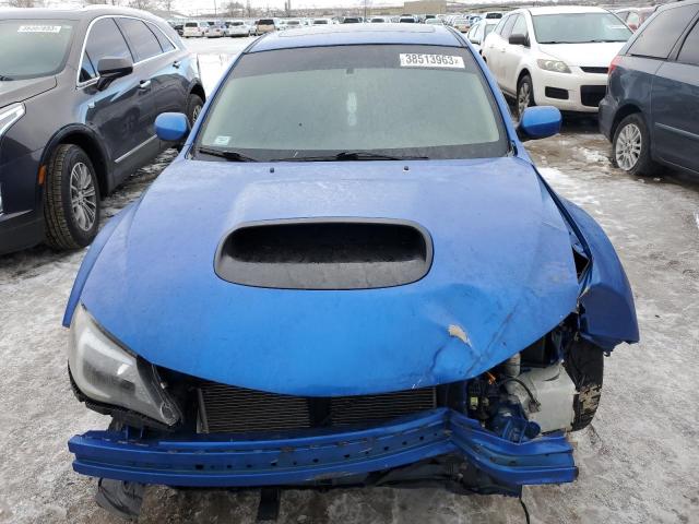 JF1GR7E61DG873821 - 2011 SUBARU IMPREZA WRX BLUE photo 5