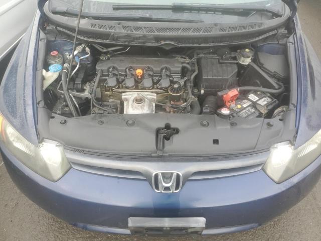 2HGFG12646H529809 - 2006 HONDA CIVIC LX BLUE photo 11