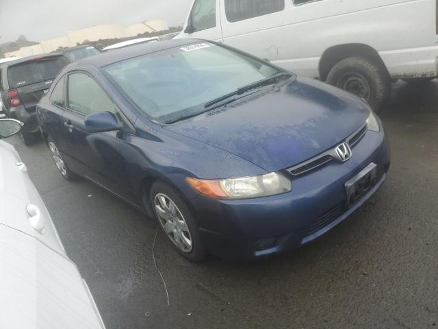 2HGFG12646H529809 - 2006 HONDA CIVIC LX BLUE photo 4