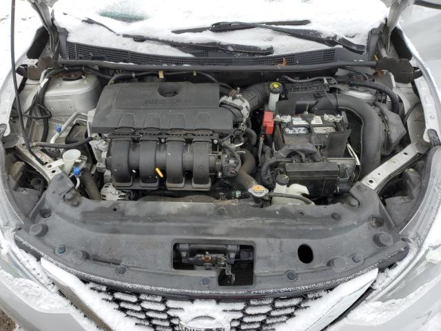 3N1AB7AP6GY275877 - 2016 NISSAN SENTRA S SILVER photo 11