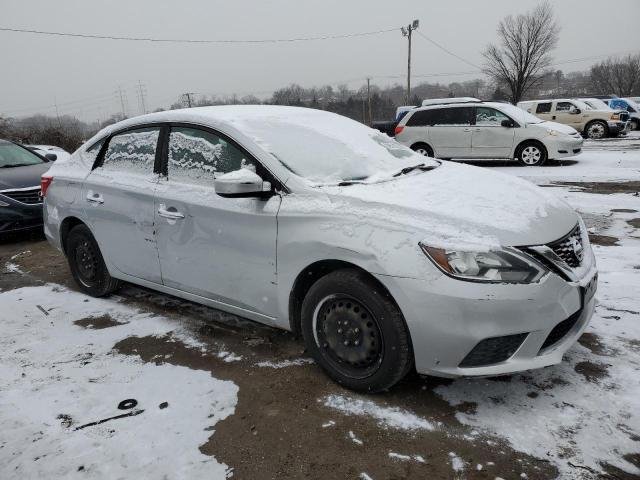 3N1AB7AP6GY275877 - 2016 NISSAN SENTRA S SILVER photo 4