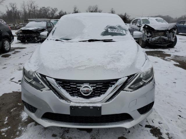 3N1AB7AP6GY275877 - 2016 NISSAN SENTRA S SILVER photo 5