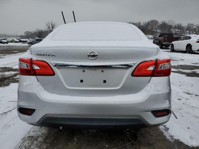 3N1AB7AP6GY275877 - 2016 NISSAN SENTRA S SILVER photo 6