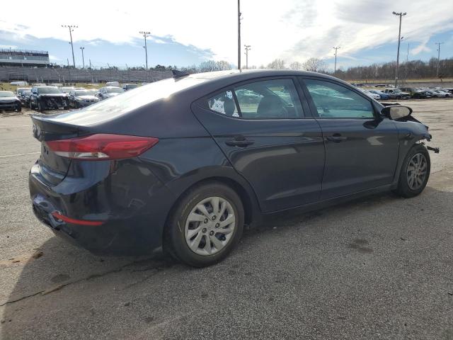 5NPD74LF2HH098628 - 2017 HYUNDAI ELANTRA SE BLACK photo 3