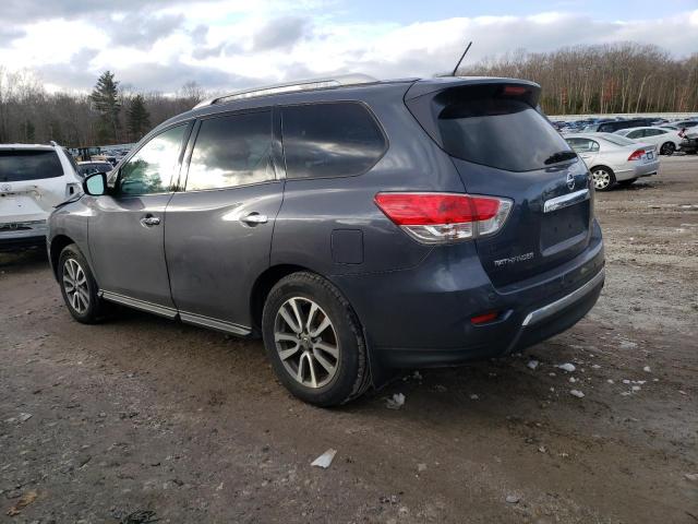 5N1AR2MM0DC628708 - 2013 NISSAN PATHFINDER S GRAY photo 2
