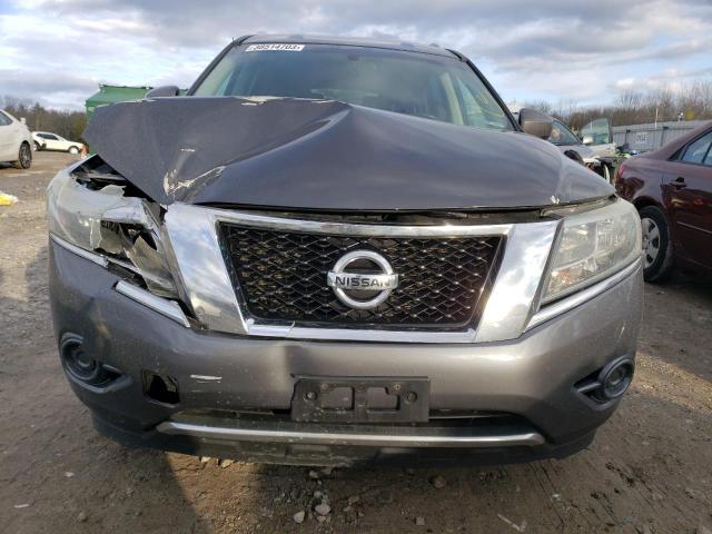 5N1AR2MM0DC628708 - 2013 NISSAN PATHFINDER S GRAY photo 5
