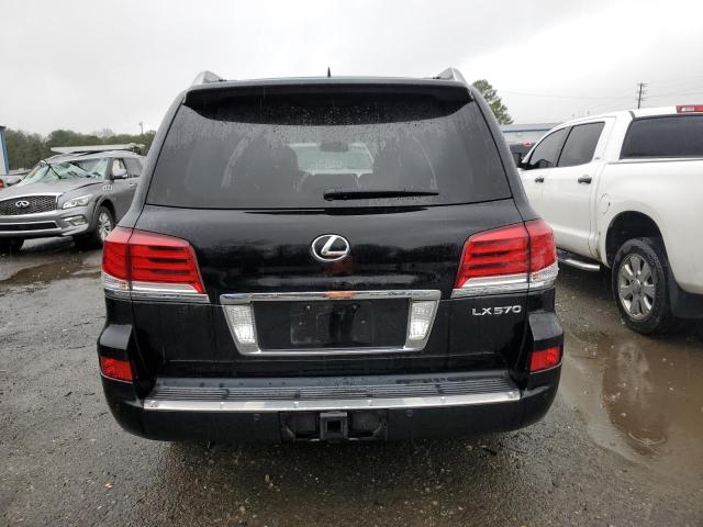 JTJHY7AX7F4186473 - 2015 LEXUS LX 570 BLACK photo 6