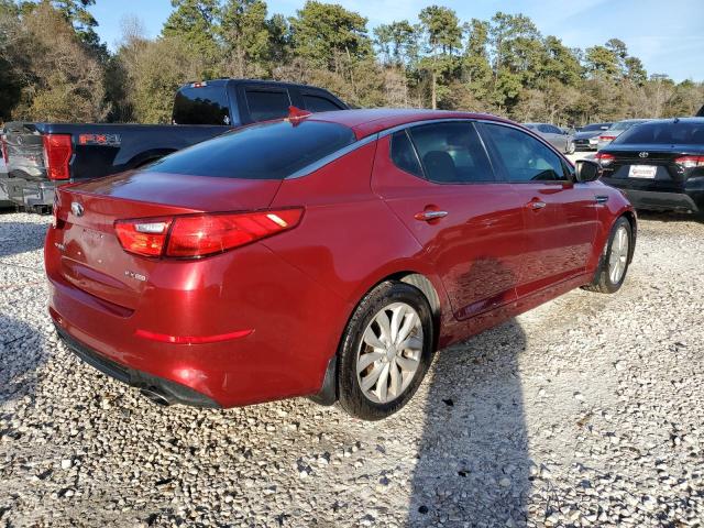 5XXGN4A73EG277735 - 2014 KIA OPTIMA EX BURGUNDY photo 3