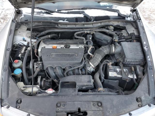 1HGCS12758A801568 - 2008 HONDA ACCORD EX SILVER photo 11