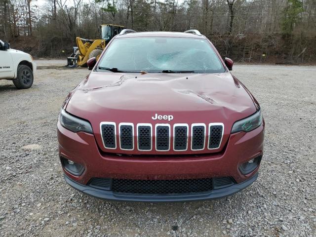 1C4PJLCB5KD147940 - 2019 JEEP CHEROKEE LATITUDE BURGUNDY photo 5