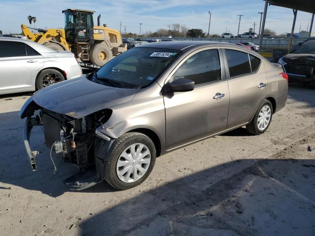 3N1CN7AP8GL804677 - 2016 NISSAN VERSA S GRAY photo 1