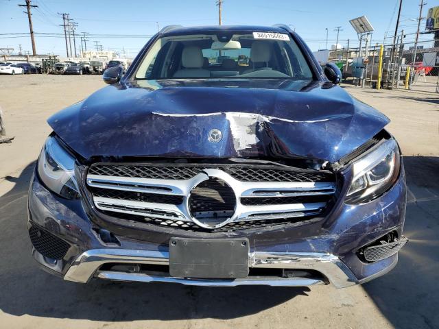 WDC0G5EB9KF608175 - 2019 MERCEDES-BENZ GLC 350E BLUE photo 5