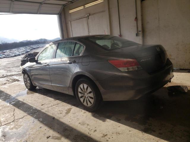 1HGCP26369A128578 - 2009 HONDA ACCORD LX GRAY photo 2