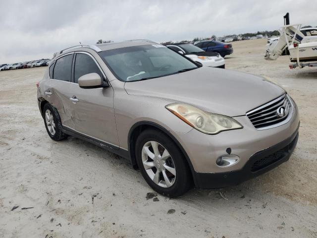 JNKAJ09E38M303874 - 2008 INFINITI EX35 BASE TAN photo 4