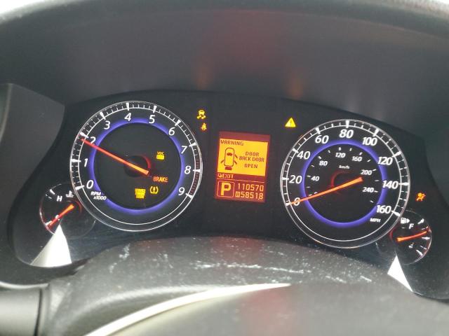 JNKAJ09E38M303874 - 2008 INFINITI EX35 BASE Թուխ լուսանկար 9