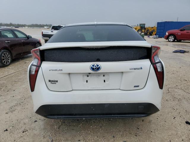 JTDKARFUXJ3067774 - 2018 TOYOTA PRIUS WHITE photo 6