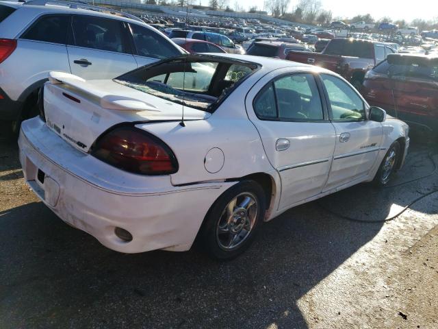 1G2NW52E72M561757 - 2002 PONTIAC GRAND AM GT WHITE photo 3