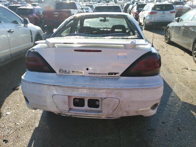 1G2NW52E72M561757 - 2002 PONTIAC GRAND AM GT WHITE photo 6