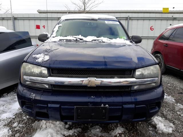 1GNDT13S372116133 - 2007 CHEVROLET TRAILBLAZE LS BLUE photo 5