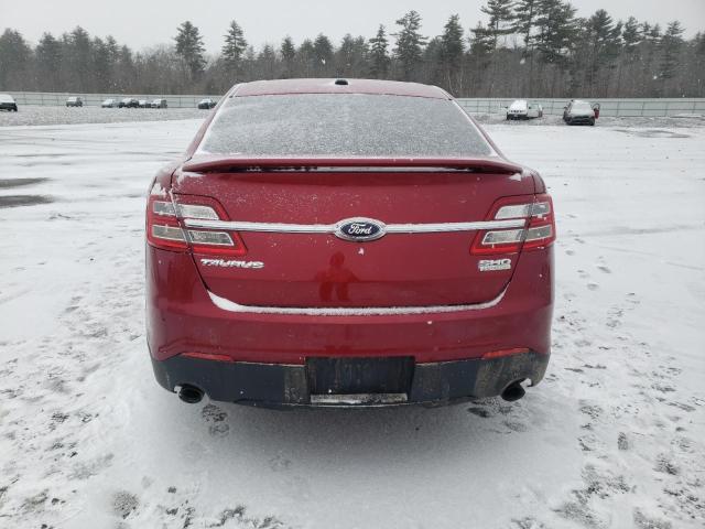 1FAHP2KT7DG135545 - 2013 FORD TAURUS SHO RED photo 6