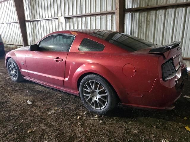 1ZVFT82H675268631 - 2007 FORD MUSTANG GT RED photo 2