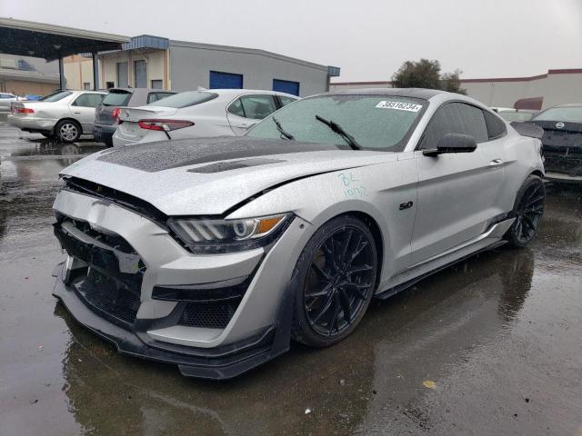 1FA6P8CF7H5221457 - 2017 FORD MUSTANG GT SILVER photo 1