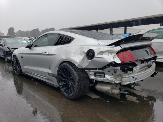 1FA6P8CF7H5221457 - 2017 FORD MUSTANG GT SILVER photo 2