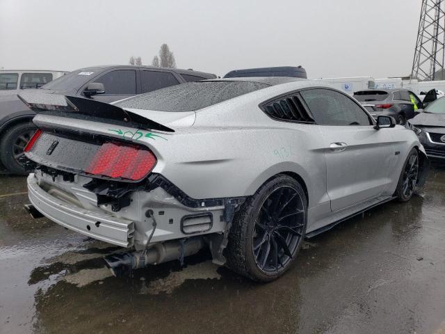 1FA6P8CF7H5221457 - 2017 FORD MUSTANG GT SILVER photo 3