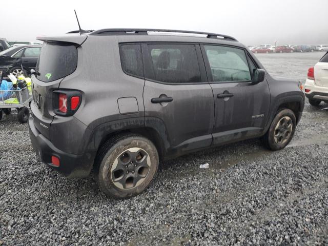 ZACCJBAH4JPH73334 - 2018 JEEP RENEGADE SPORT GRAY photo 3