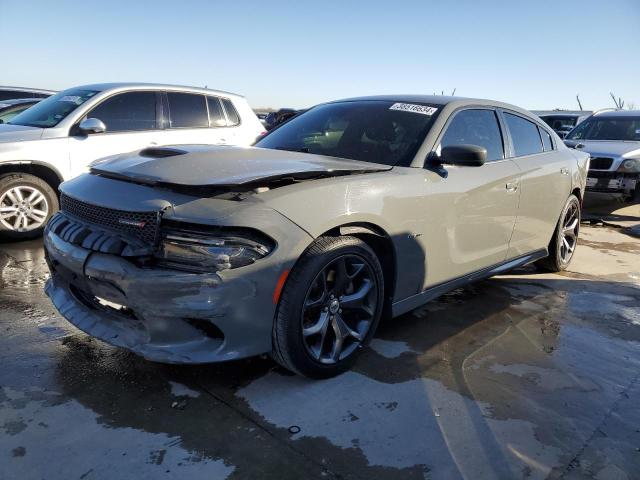 2C3CDXCT7KH652763 - 2019 DODGE CHARGER R/T GRAY photo 1