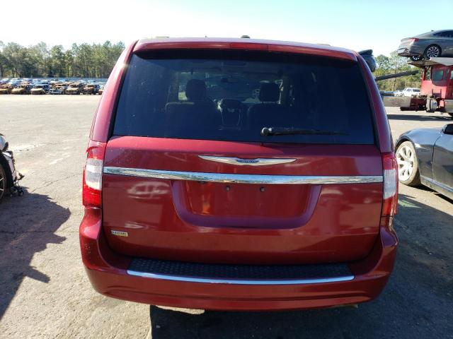 2C4RC1CG9CR174799 - 2012 CHRYSLER TOWN & COU TOURING L MAROON photo 6