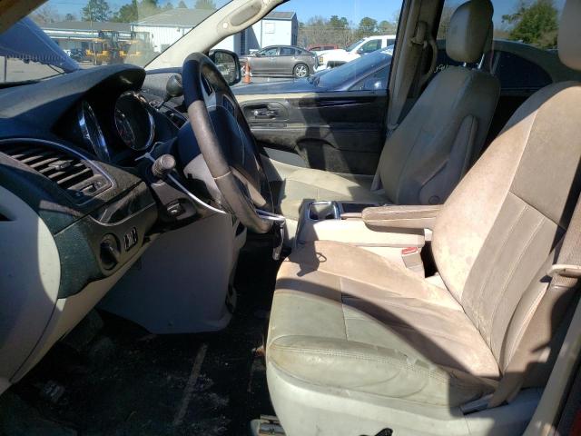 2C4RC1CG9CR174799 - 2012 CHRYSLER TOWN & COU TOURING L MAROON photo 7