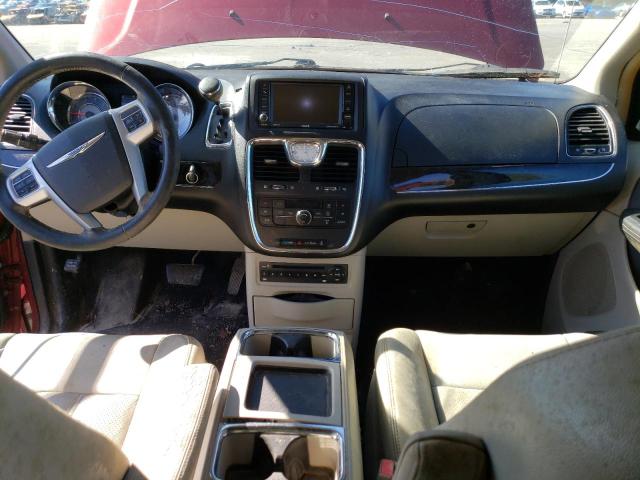 2C4RC1CG9CR174799 - 2012 CHRYSLER TOWN & COU TOURING L MAROON photo 8