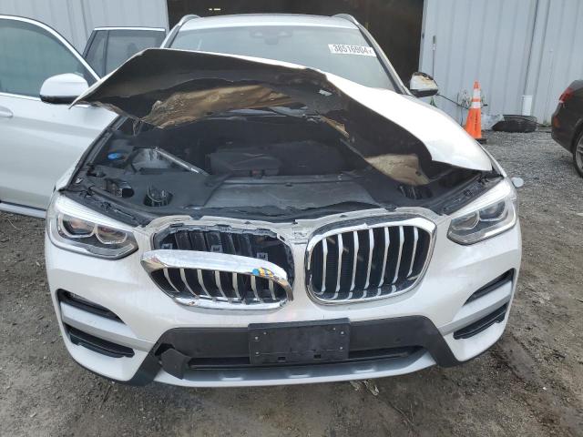 5UXTY3C02LLU71989 - 2020 BMW X3 SDRIVE30I WHITE photo 11