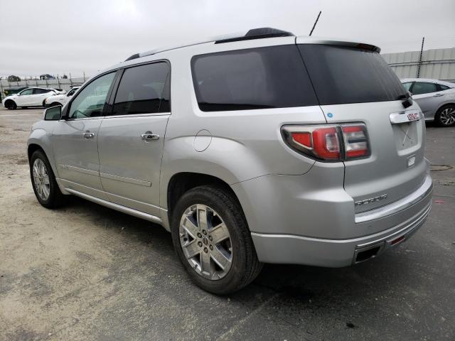 1GKKRTKD4FJ151611 - 2015 GMC ACADIA DENALI SILVER photo 2