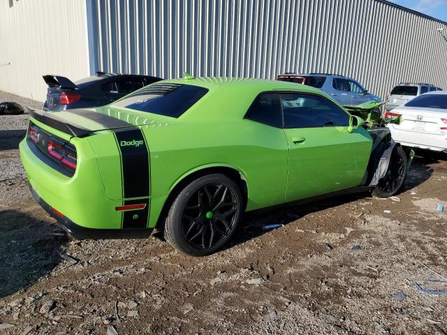 2C3CDZAT9FH702759 - 2015 DODGE CHALLENGER SXT GREEN photo 3