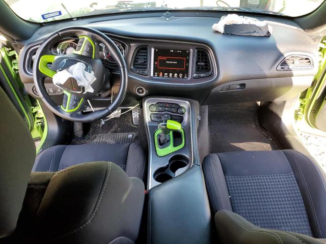 2C3CDZAT9FH702759 - 2015 DODGE CHALLENGER SXT GREEN photo 8