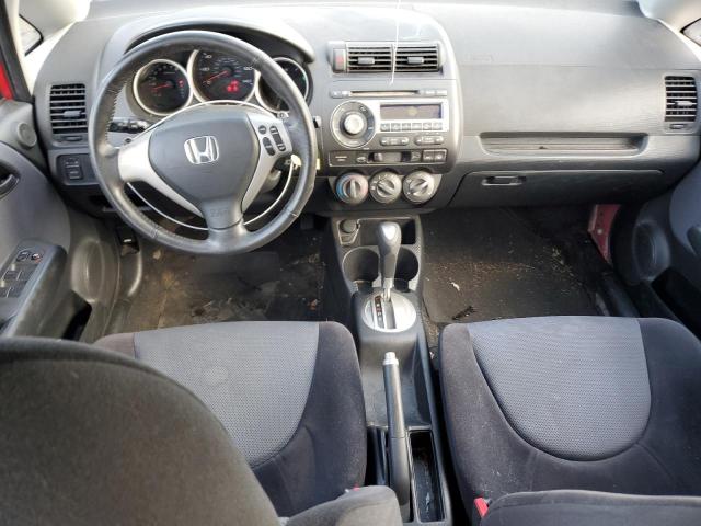 JHMGD38607S028567 - 2007 HONDA FIT S 红色 照片 8