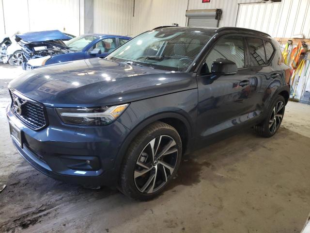 YV4162UM2N2757728 - 2022 VOLVO XC40 T5 R-DESIGN BLUE photo 1