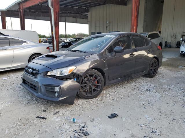 JF1VA1B66K9810831 - 2019 SUBARU WRX PREMIUM GRAY photo 1