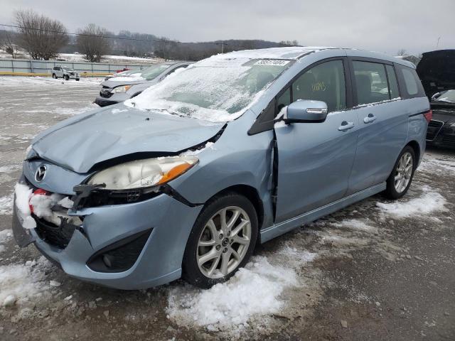 JM1CW2CL7D0150738 - 2013 MAZDA 5 BLUE photo 1