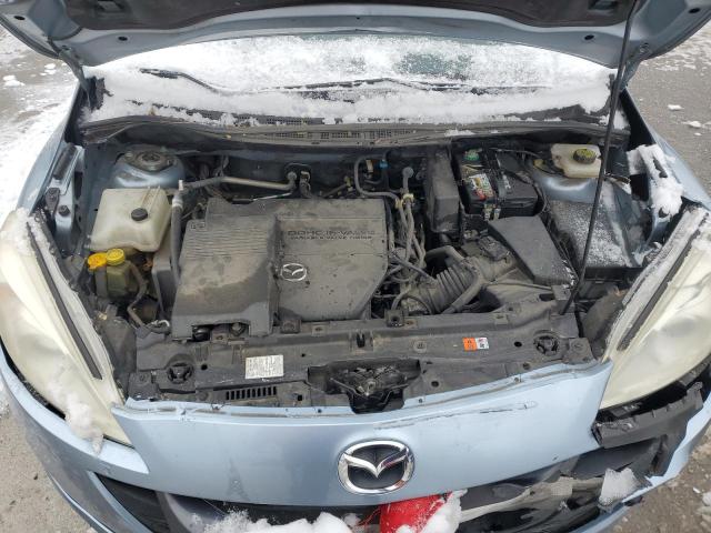 JM1CW2CL7D0150738 - 2013 MAZDA 5 BLUE photo 12