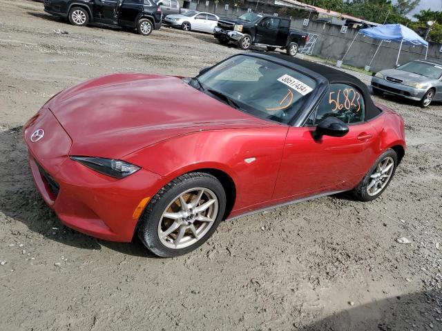 JM1NDAB71G0114867 - 2016 MAZDA MX-5 MIATA SPORT RED photo 1