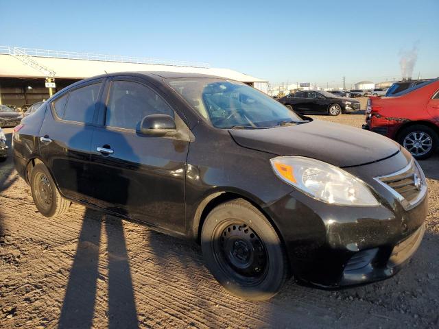 3N1CN7AP9DL871767 - 2013 NISSAN VERSA S BLACK photo 4