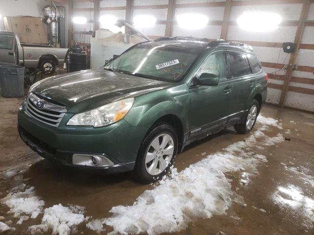 4S4BRBGC1A3328243 - 2010 SUBARU OUTBACK 2. GREEN photo 1