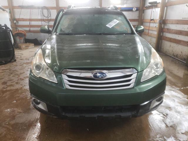 4S4BRBGC1A3328243 - 2010 SUBARU OUTBACK 2. GREEN photo 5