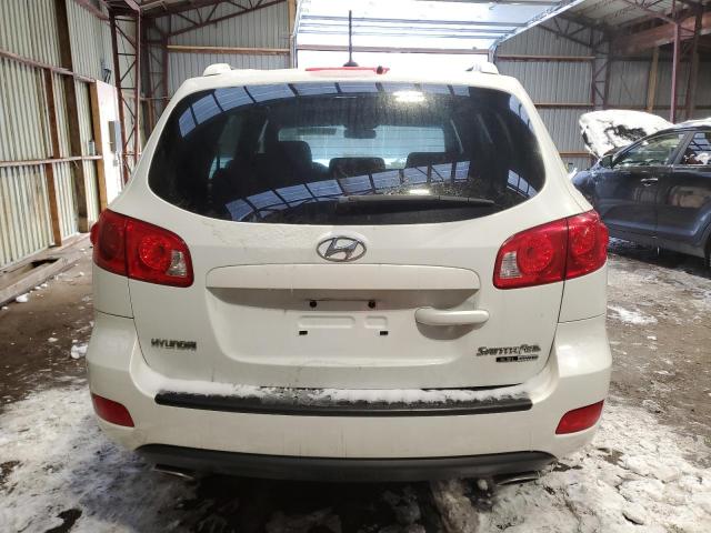 5NMSG73E99H231593 - 2009 HYUNDAI SANTA FE GL WHITE photo 6