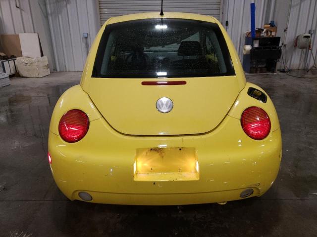 3VWCB21C12M458834 - 2002 VOLKSWAGEN NEW BEETLE GLS YELLOW photo 6