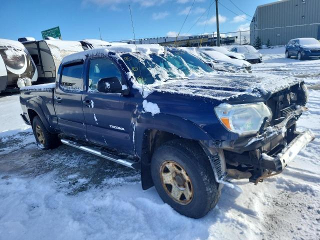 5TFMU4FN0DX014011 - 2013 TOYOTA TACOMA DOUBLE CAB LONG BED BLUE photo 4