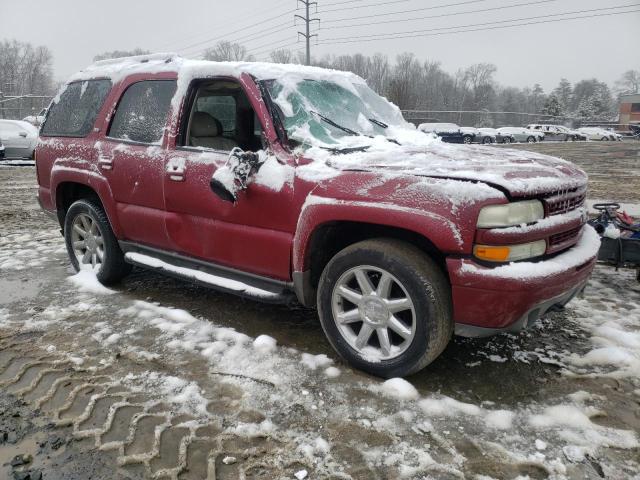 1GNEK13T26R161246 - 2006 CHEVROLET TAHOE K1500 BURGUNDY photo 4